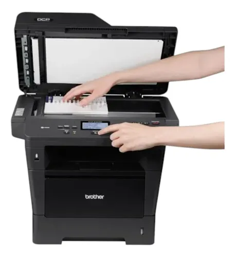 Impresora Multifunción Láser Dúplex Auto Brother Dcp-8155dn Negro (Reacondicionado)