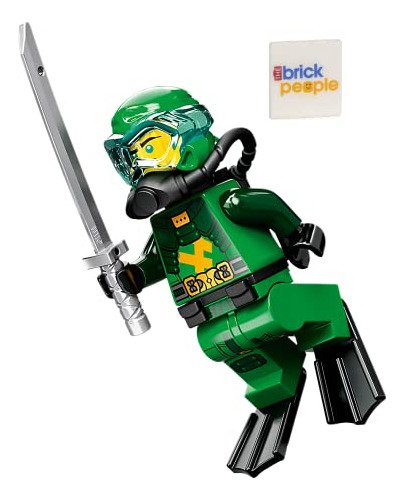 Lego Ninjago: Lloyd Seabound En Equipo De Buceo Con Grapplin