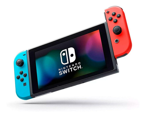 Consola Nintendo Switch Modelo Oled Neon + Luigis Mansion 3
