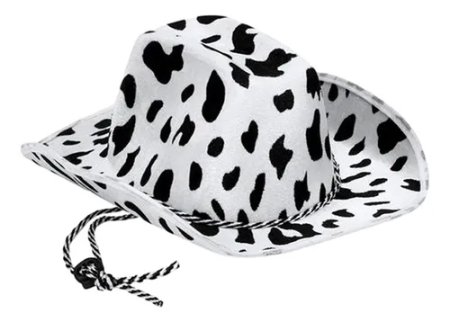 Sombrero De Vaquero Con Estampado De Vaca Sombrero De