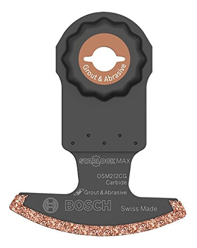 Bosch Osm212cg Starlockmax Hoja De Sierra Segmentada De Polv