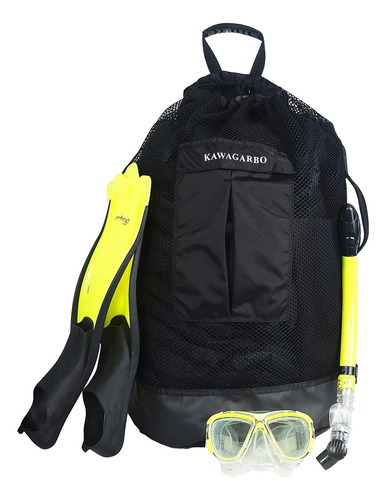 Kawagarbo - Mochila De Viaje De Malla Grande Para Equipo De