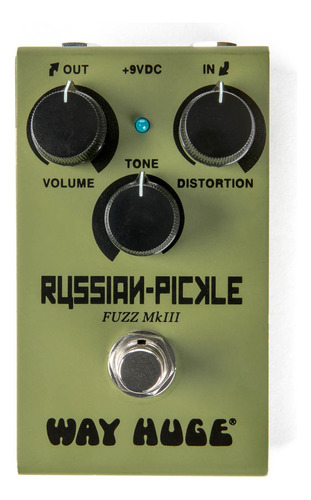 Pedal Dunlop Wm42 Way Huge Fuzz Russian Pickle + Cable Inter