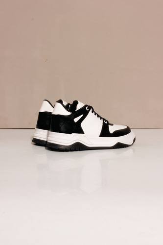 Zapatillas Mujer Plataforma Moda Comoda Cory Negras Araquina
