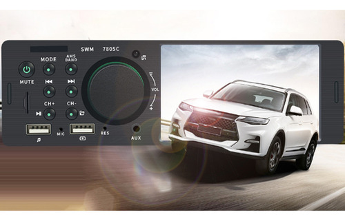Som Automotivo Mp5 Player Com Tela Sensível Ao Toque