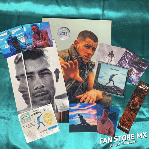 Nick Jonas Cd Spaceman Fan Pack