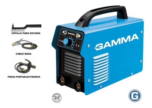 Soldadora Inverter Gamma Arc 200 G3470ara Celeste 50hz 220v