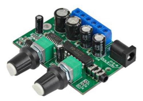 Amplificador De Subwoofer 2.1 Placa De Audio 6wx2+amplificad