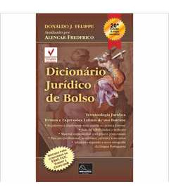 Livro De Bolso Direito Dicionário Jurídico De Bolso De Donaldo J. Felippe Pela Millennium (2010)