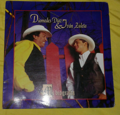 Diomedes Diaz Ivan Zuleta Mi Biografía Lp 1997 Excelente Est