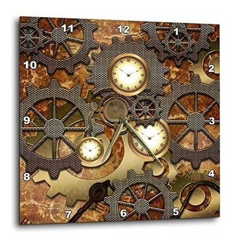 3drose Heike Kohnen Diseño Steampunk Engranajes  Relojes St