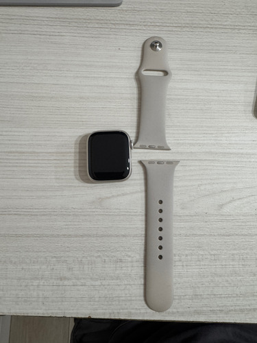 Apple Watch Series 8 Gps - 41mm Impecable - Starlight Suela Deportivo Blanco Estelar/patrón (Usado)