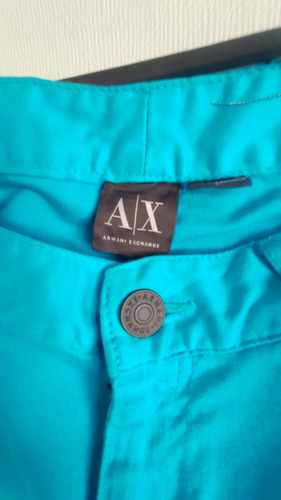 Jeans Armani Exchange Talla 4 Usa ( 38/40) Color Turquesa