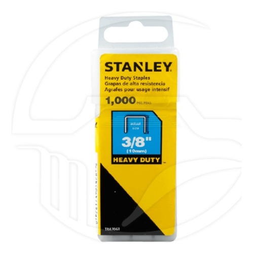 1000 Grapas Stanley Trabajo Pesado 3/8  Modelo Tra706t S P