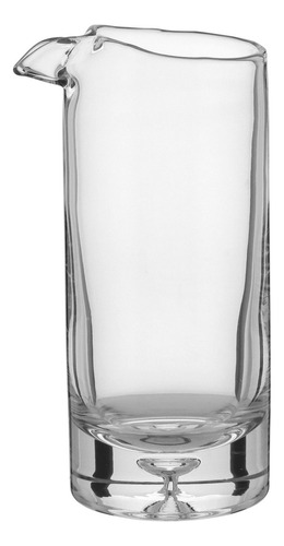 Vaso Objetos Decorativos Enfeites Sala 22x11x11cm Vidro Cor Transparente