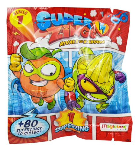 Super Zings Rivals Of Kaboom Series 1 Caja Con 25pz Magicbox