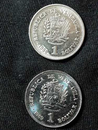 Monedas Bolívar ( 9 Bolívares ) (Usado)