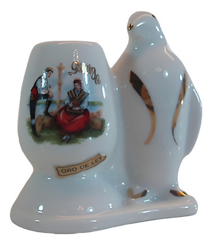 Porta Escarbadientes Pinguino (713)) (Usado)