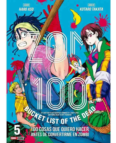 Zom 100 05, De Haro Aso. Zoom 100 Editorial Panini Manga Argentina, Tapa Blanda, Edición 1 En Español, 2025