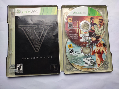 Gta V Grand Theft Auto V Xbox 360 (Usado)