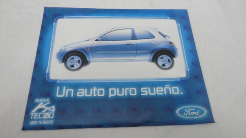 Catalogo De Venta Original Ford Ka Tecno