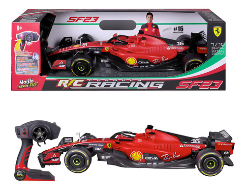 Carro De Control Remoto Maisto F1 1:10 Charles Leclerc