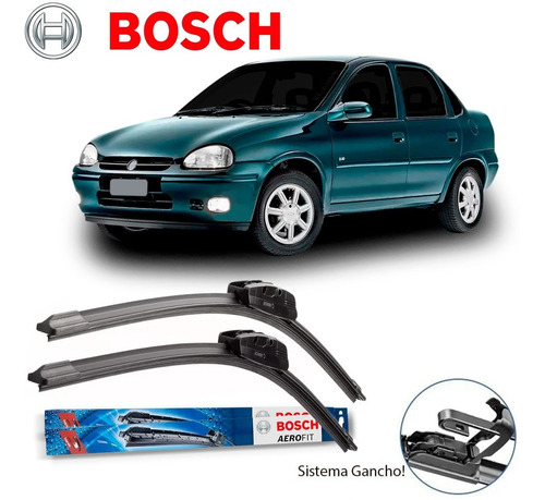 Par Palheta Dianteira Corsa Sedan 1995 A 2001 Original Bosch