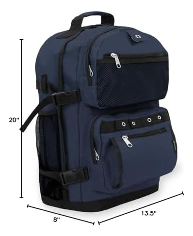 Everest Equipaje Mochila De Lujo De Gran Tamaño, Azul
