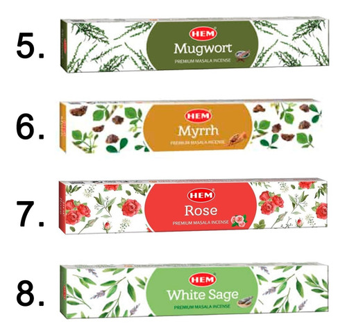 Imagen 2 de 3 de Sahumerios Premium Masala Hem Inciensos