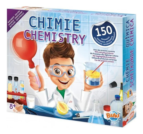 Juego Infantil Laboratorio Química 150 Experimentos Buki