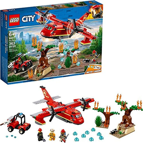 Lego City Fire Plane 60217 - Kit De Construcción (363 Piezas
