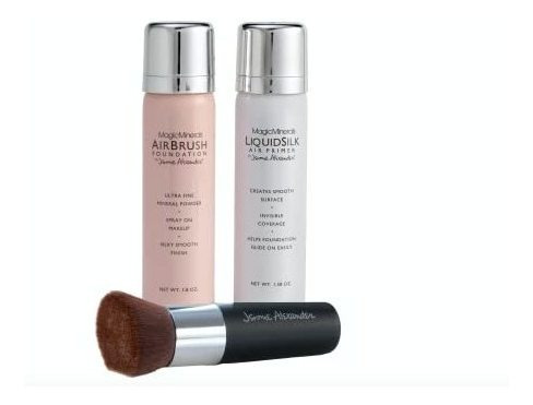 Magicminerals Airbrush Foundation Set De Jerome S5wyv