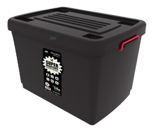 Imagen 3 de 9 de Caja Herramientas Plastica Organizador Cocina 95 Lts. Ruedas