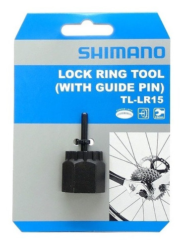 Shimano cierre de anillo-herramienta tl-lr15 para casetes & discos de freno 
