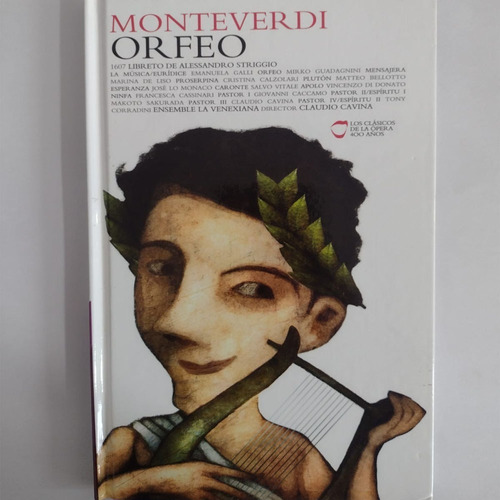 Libro Fisico Monteverdi Orfeo. Varios