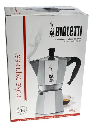 Cafetera De Café Espresso Bialetti Moka Express 670 Ml Plate