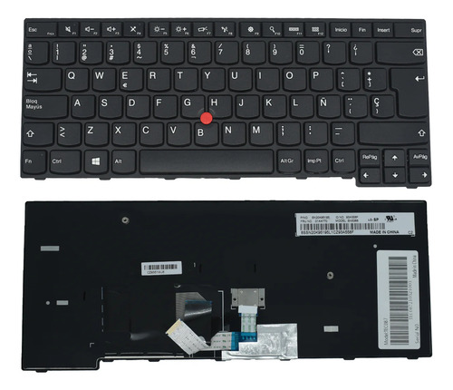 Teclado Para Lenovo Thinkpad E450 E455 E450c W450 E460 E465 Negro Español