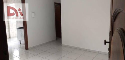 Apartamento Com 2 Dormitórios Para Alugar, 50 M² Por R$ 850,00/mês - Estiva - Taubaté/sp - Ap0278
