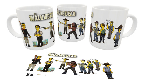 Caneca Simpsons The Walking Dead