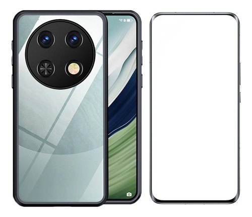 . Capa Para Huawei Nova 12i Soft Frame Com Membrana De Vidro