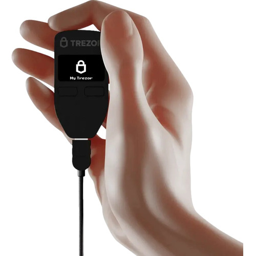 Imagen 2 de 4 de Trezor One Hardware Wallet Cartera Criptomonedas Bitcoin Btc
