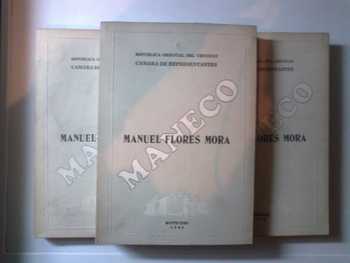 Libro Manuel Flores Mora,3 Tomos