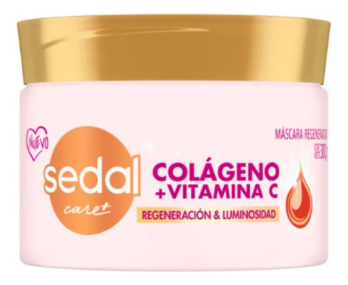 Mascará De Tratamiento Sedal Colágeno + Vitamina C 300 G