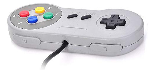 2 Pack Controladores Retro Usb Snes Para Pc Y Consolas