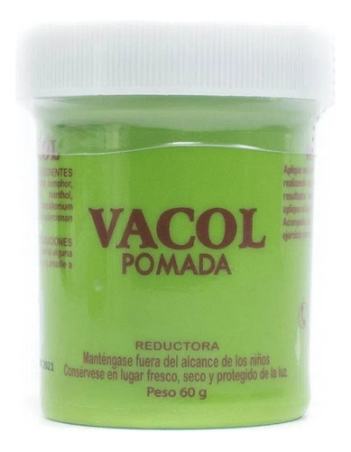 Crema Pomada Vacol Reductora60g