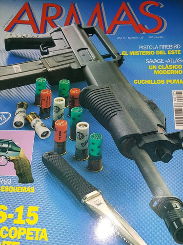 Revista Armas N 125 Cuchillos Puma Pistola Firebird 