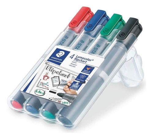 Marcadores Permanentes Recargables, X 4 Colores Varios