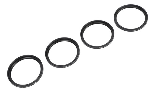 Kit De Filtros Close Up Lens 4 En 1 +1 +2 +4 +10 Macro Optic