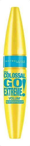 Máscara de pestañas Maybelline The Colossal Go Extreme! waterproof 9.5ml color black
