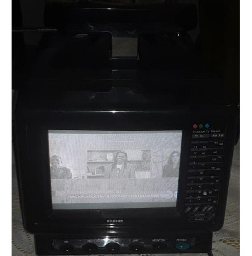 Tv Cce 5 Polegadas Color Portátil Com Rádio/ Frete Grátis